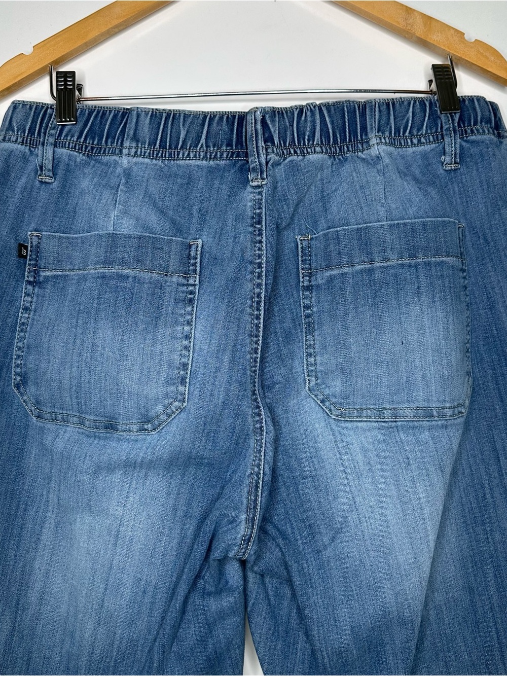 Judy Blue High Waist Elastic Drawstring Jogger Jeans Size 13/31 - Picture 5 of 9